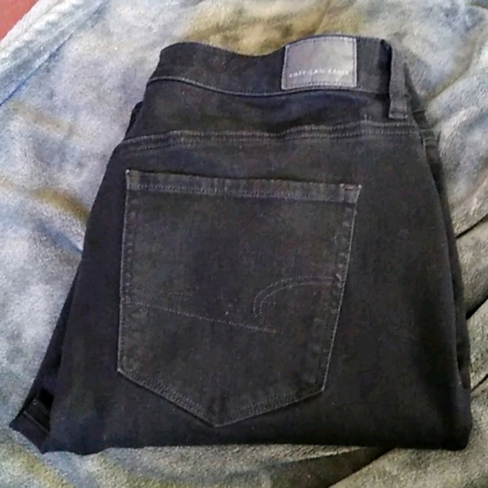 Black skinny jeans/jegging